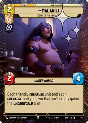 Malakili - Keeper of the Menagerie (Hyperspace Foil)