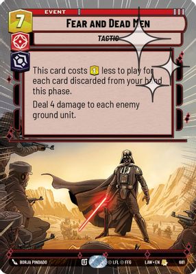 Fear and Dead Men (Hyperspace Foil)