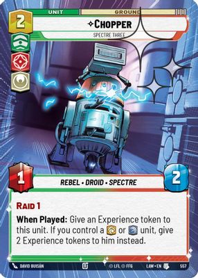 Chopper - Spectre Three (Hyperspace Foil)