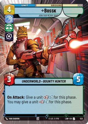 Bossk - Join Our Merry Band (Hyperspace Foil)