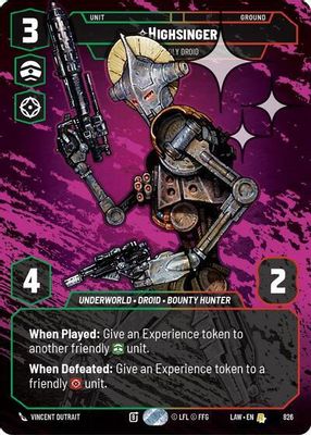 Highsinger - Deadly Droid (Prestige Foil)