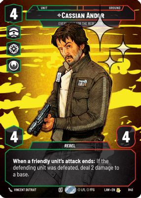 Cassian Andor - Everything for the Rebellion (Prestige Foil)