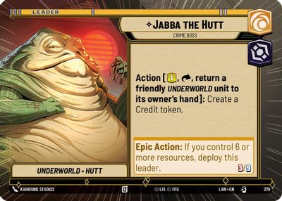 Jabba the Hutt - Crime Boss (Hyperspace)