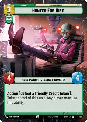 Hunter for Hire (Hyperspace)