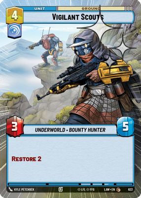 Vigilant Scouts (Hyperspace Foil)