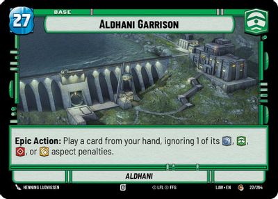 Aldhani Garrison // Experience
