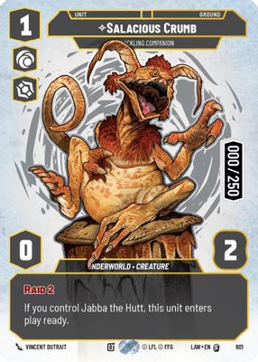 Salacious Crumb - Cackling Companion (Serialized)