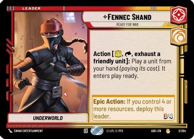 Fennec Shand - Ready for War