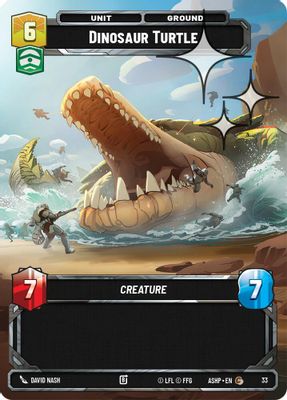 Dinosaur Turtle (Foil)