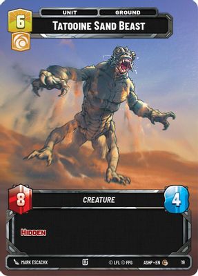 Tatooine Sand Beast