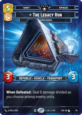 The Legacy Run - Doomed Debris