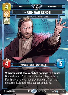 Obi-Wan Kenobi - Finding What Doesn't Exist (Prize Wall)