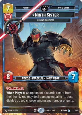 Ninth Sister - Hulking Inquisitor