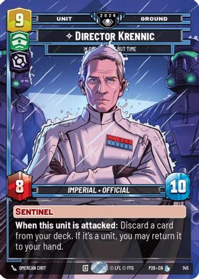 Director Krennic - I Lose Nothing But Time (Prize Wall)