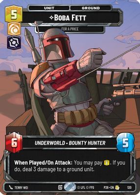 Boba Fett - For a Price (Participation)