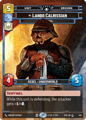 Lando Calrissian - Eyes Open (Prize Wall)