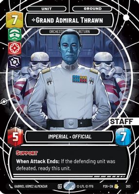 Grand Admiral Thrawn - Orchestrating His Return (Staff)