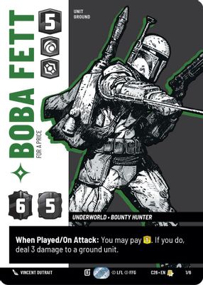 Boba Fett - For a Price