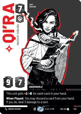 Qi'ra - Master of Teras Kasi