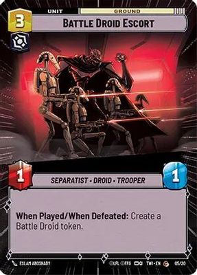 Battle Droid Escort (Hyperspace)