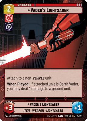 Vader's Lightsaber (Hyperspace)