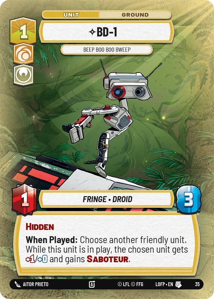 BD-1 - Beep Boo Boo Bweep (Foil)
