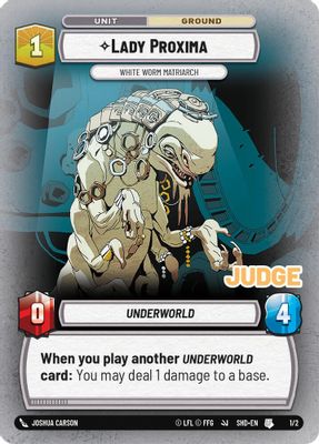 Lady Proxima - White Worm Matriarch