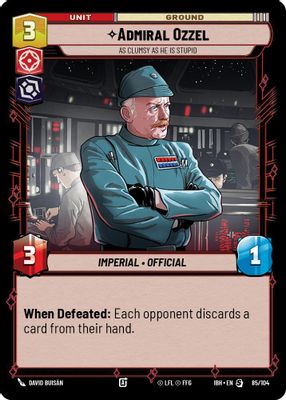 Admiral Ozzel - As Clumsy as He Is Stupid (85/104)