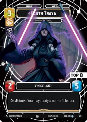Darth Traya - Lord of Betrayal (Top 8)