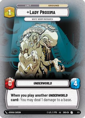 Lady Proxima - White Worm Matriarch