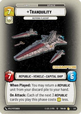 Tranquility - Inspiring Flagship (Champion)