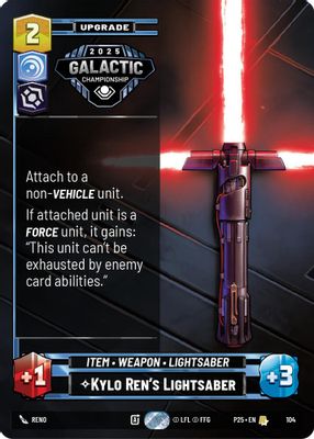 Kylo Ren's Lightsaber