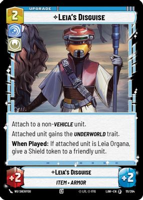 Leia's Disguise