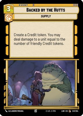 Backed by the Hutts