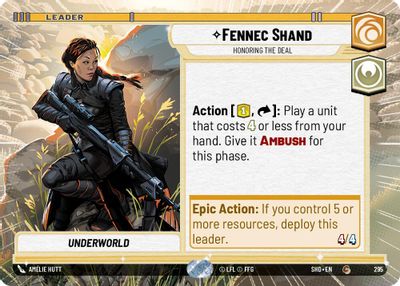 Fennec Shand - Honoring the Deal (Hyperspace)
