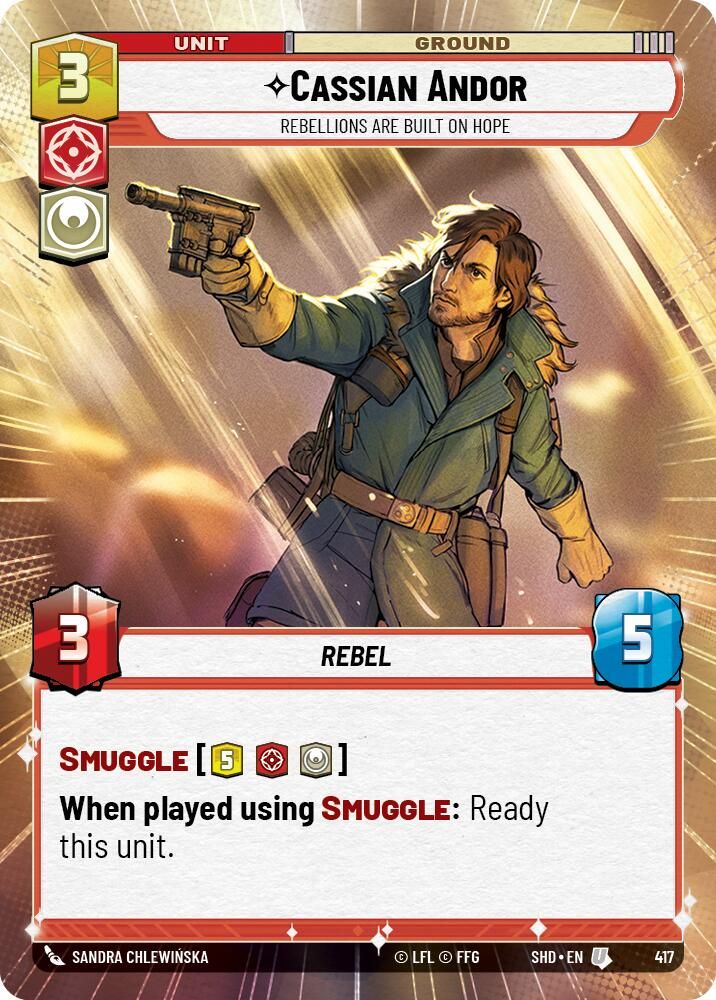 Cassian Andor - Rebellions Are Built On Hope (Hyperspace)