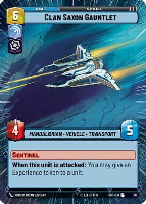 Clan Saxon Gauntlet (Hyperspace)