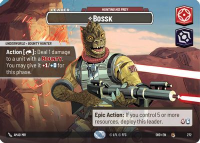 Bossk - Hunting His Prey (Showcase)