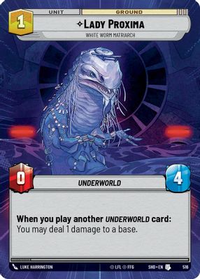 Lady Proxima - White Worm Matriarch (Hyperspace)
