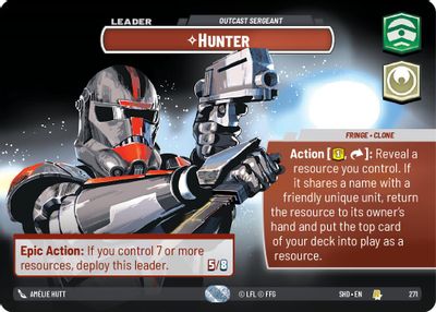 Hunter - Outcast Sergeant (Showcase)