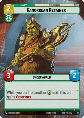 Gamorrean Retainer (Hyperspace)