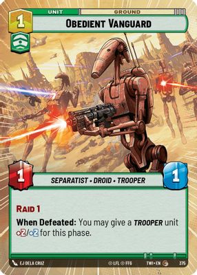 Obedient Vanguard (Hyperspace)