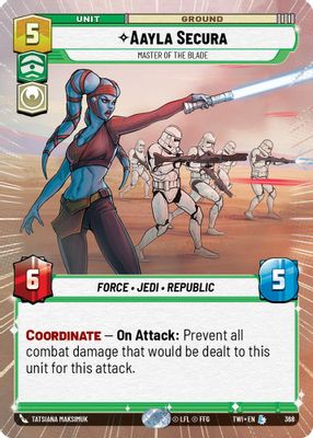 Aayla Secura - Master of the Blade (Hyperspace)