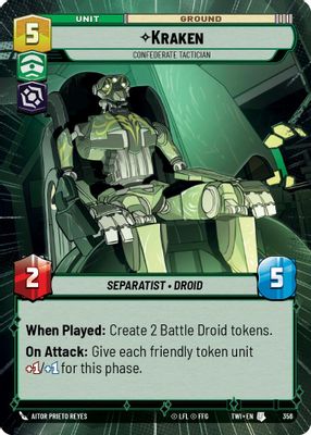 Kraken - Confederate Tactician (Hyperspace)