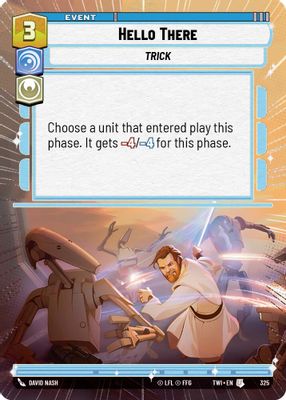 Hello There (Hyperspace)