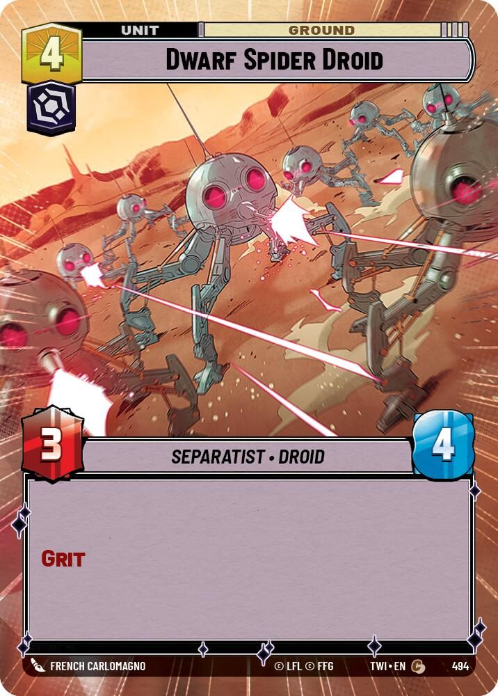 Dwarf Spider Droid (Hyperspace)