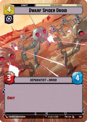 Dwarf Spider Droid (Hyperspace)