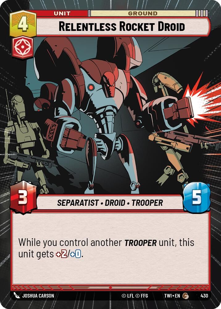 Relentless Rocket Droid (Hyperspace)