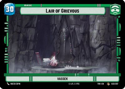 Lair of Grievous // Battle Droid