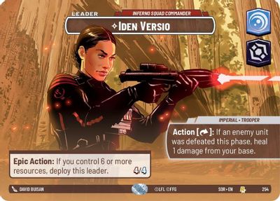 Iden Versio - Inferno Squad Commander (Showcase)